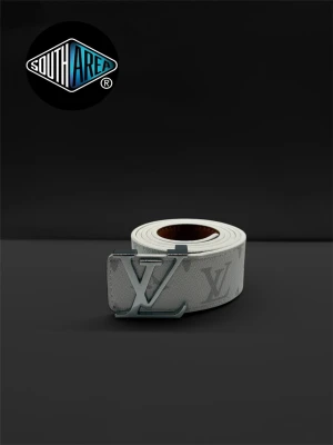 L V BÄLTE - Helt ny!!!Vit L V BÄLTE