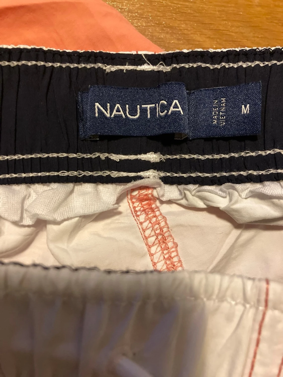 Randiga badshorts från Nautica M - 2
