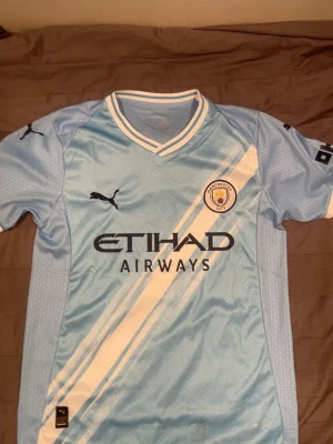 Manchesters City Shirt  - Säljer en ljusblå tshirt från Manchester City. Helt ny! 