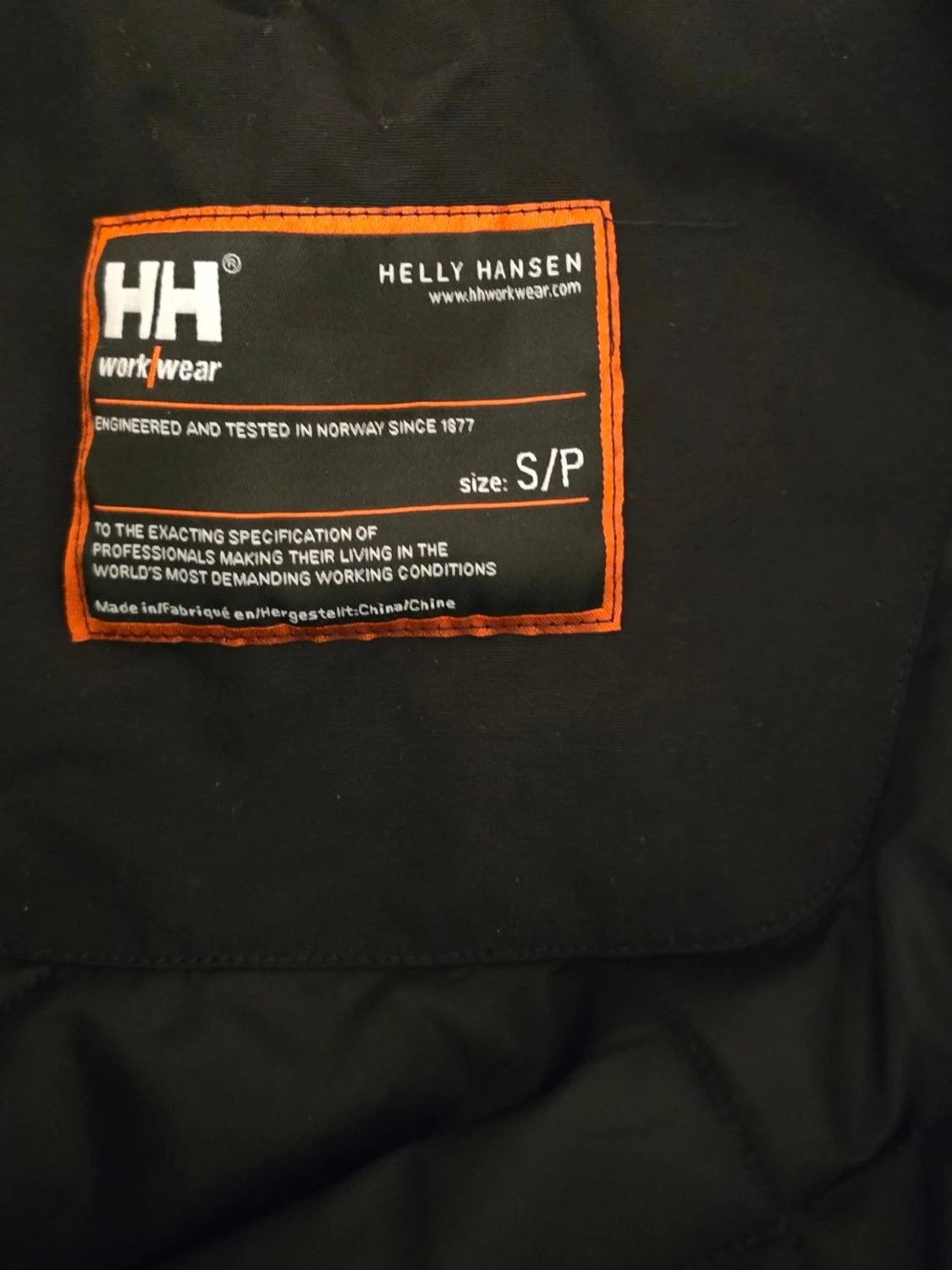 Svart vinterjacka Helly Hansen S - 4