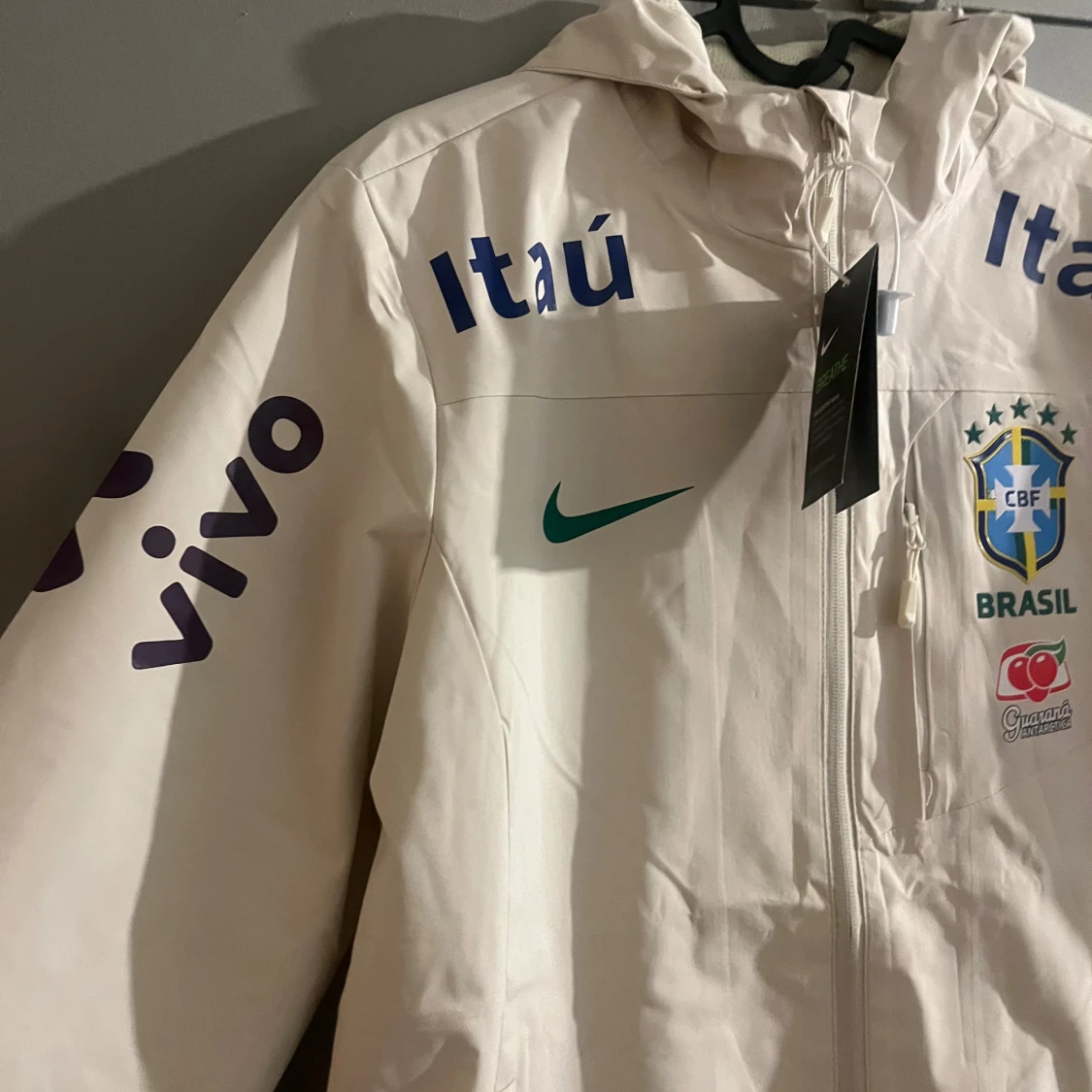 Beige Brasil Nike vindjacka M - 2