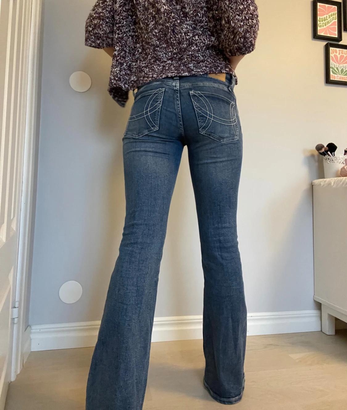 Lågmidjade jeans - 1