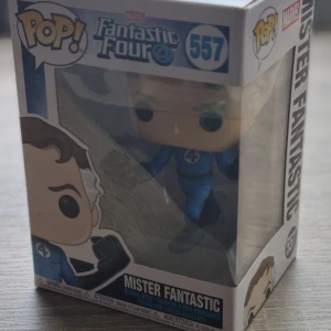 Mister Fantastic Funko Pop  - Mister Fantastic Funko Pop i bra sikt och kartongen också i bra sikt