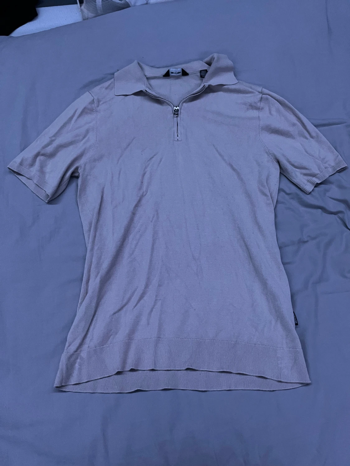 Beige pikétröja från Only & Sons - 1