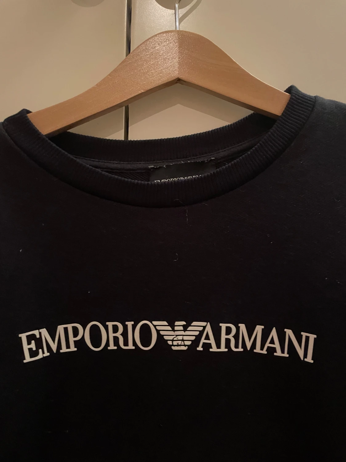 Svart sweatshirt från Emporio Armani - 3