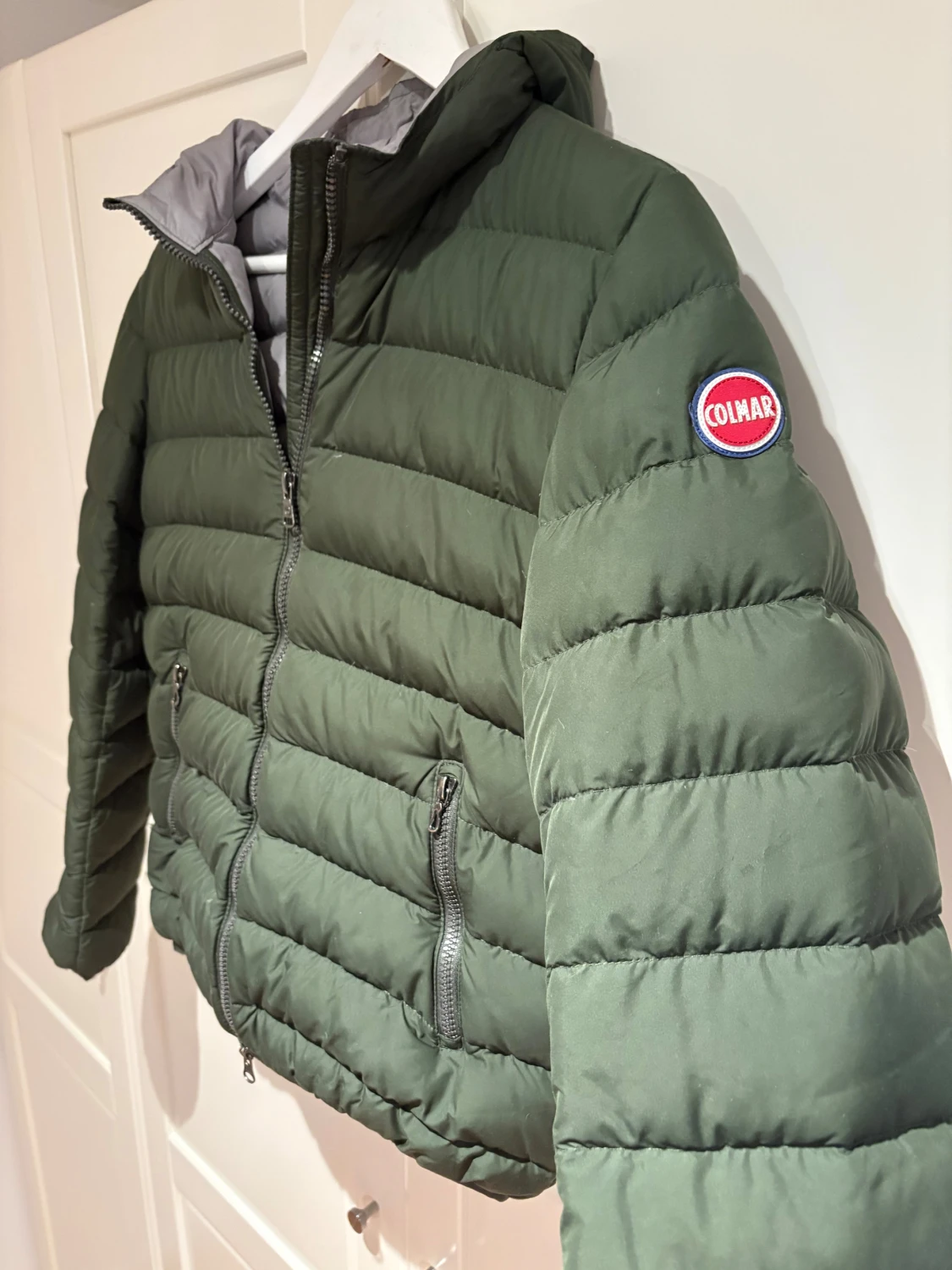 Grön pufferjacka från Colmar - 1