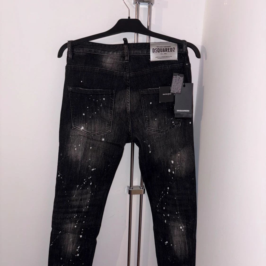 Svarta Dsquared2 Skater Jeans - 2