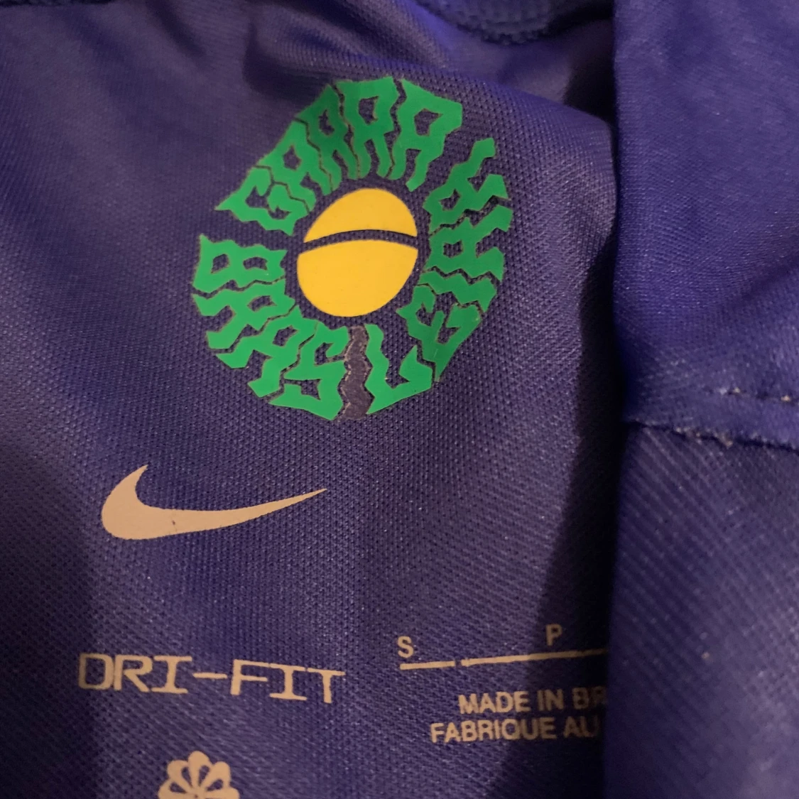 Blå Brasilien Neymar 10 fotbollströja Nike - 4