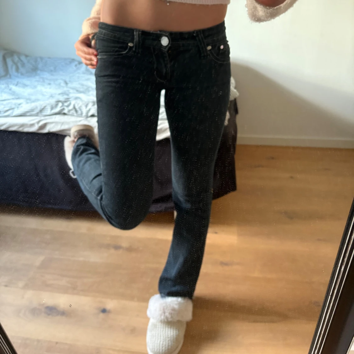 Lågmidjade jeans - 1