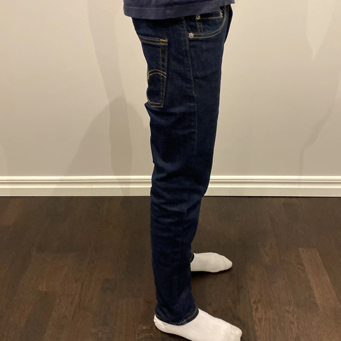 Levi's 510 mörkblå slim jeans - 1