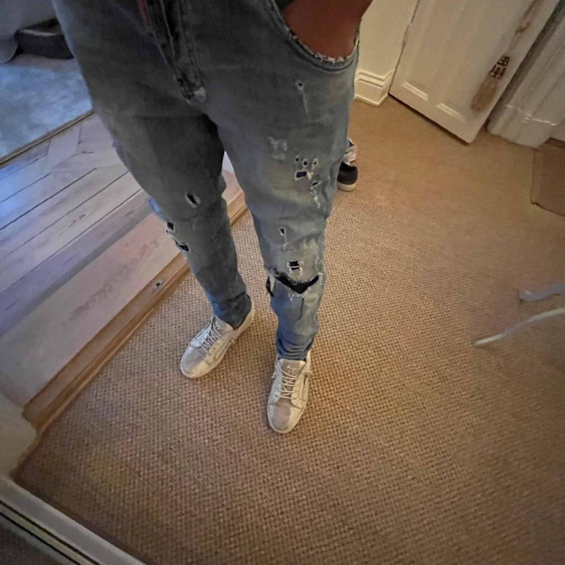 Dsquared jeans med slitningar - 2