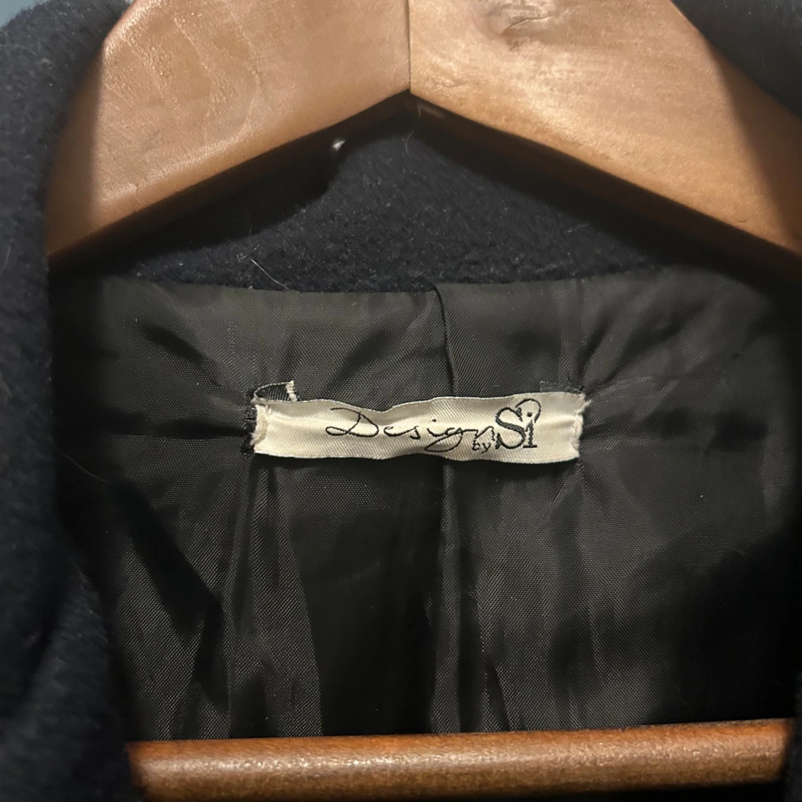 Mörkblå kappa från Design by Si - 1