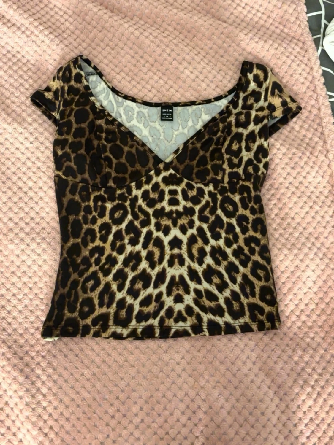 Leopardmönstrad topp - 2