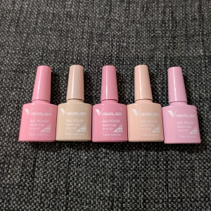Venalisa gellack, gel polish, kräver uv-ledlampa - Nya och oanvända. Se bild på färgerna på sista bilden, tagna från nätet. Fri frakt gäller endast till 18/10.