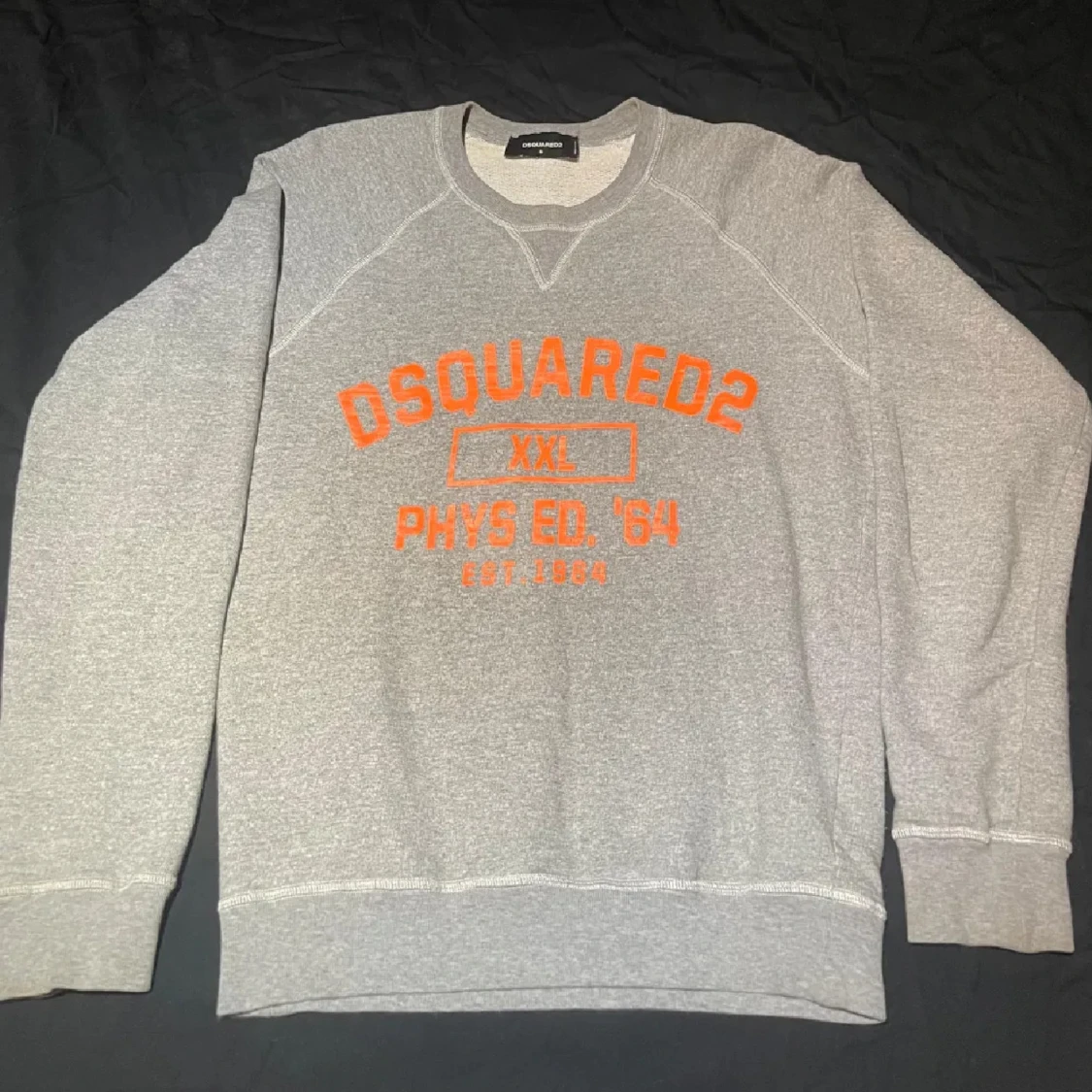 Grå sweatshirt från Dsquared2
