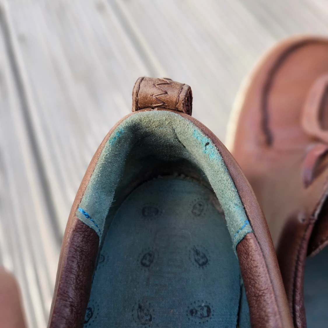 Bruna skinnloafers från Camper, strl 41 - 4