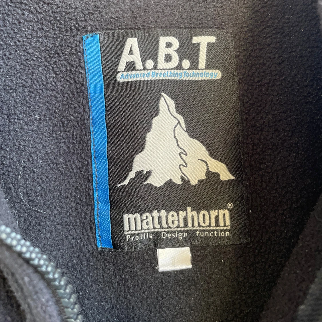 Svart fleece från Matterhorn - 2