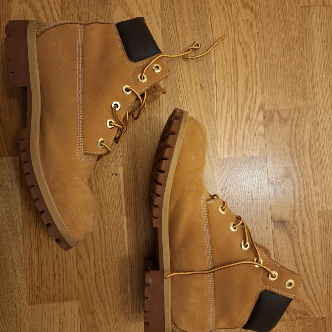 Timberland boots i beige mocka - 3