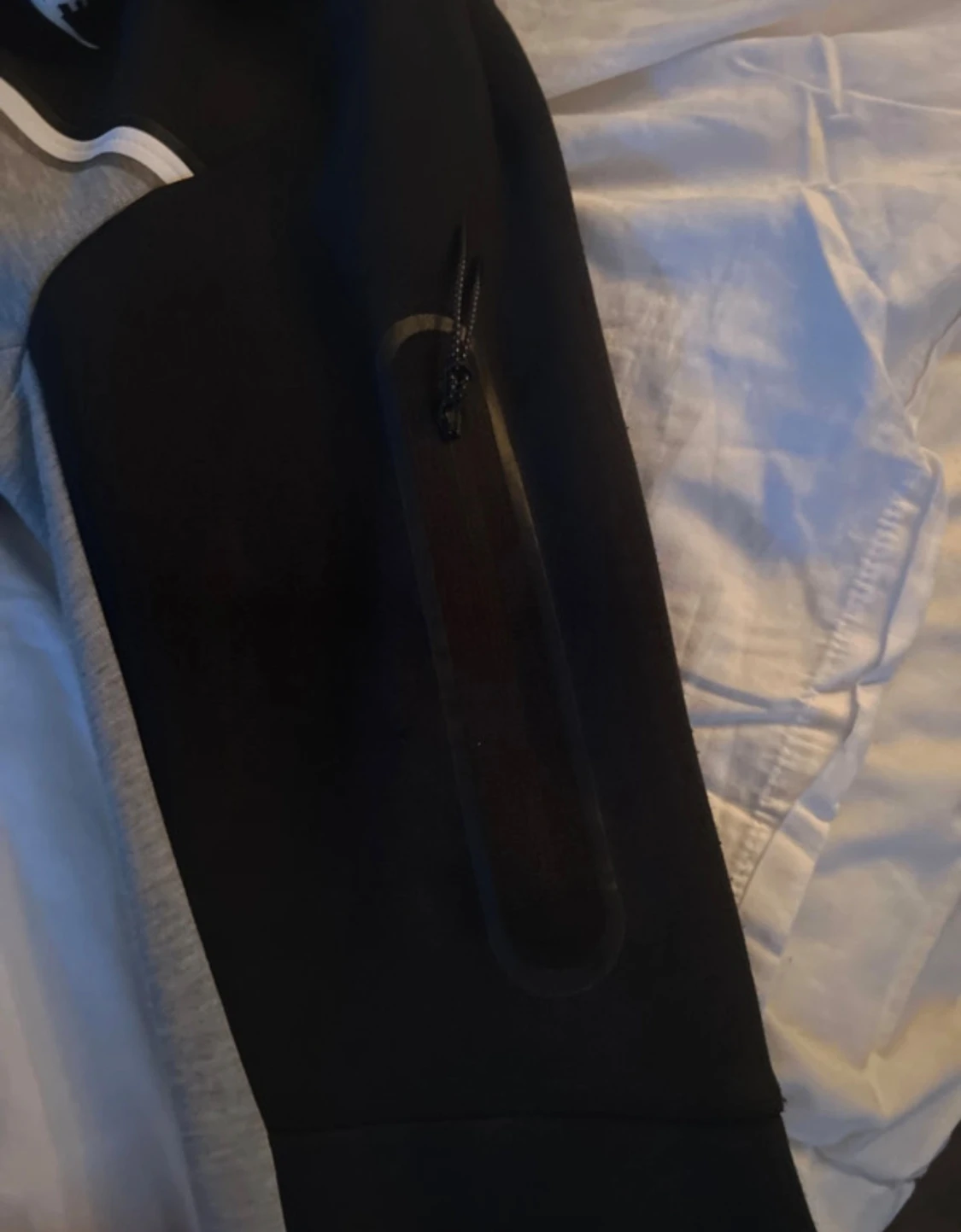 Nike hoodie svart och grå S - 4