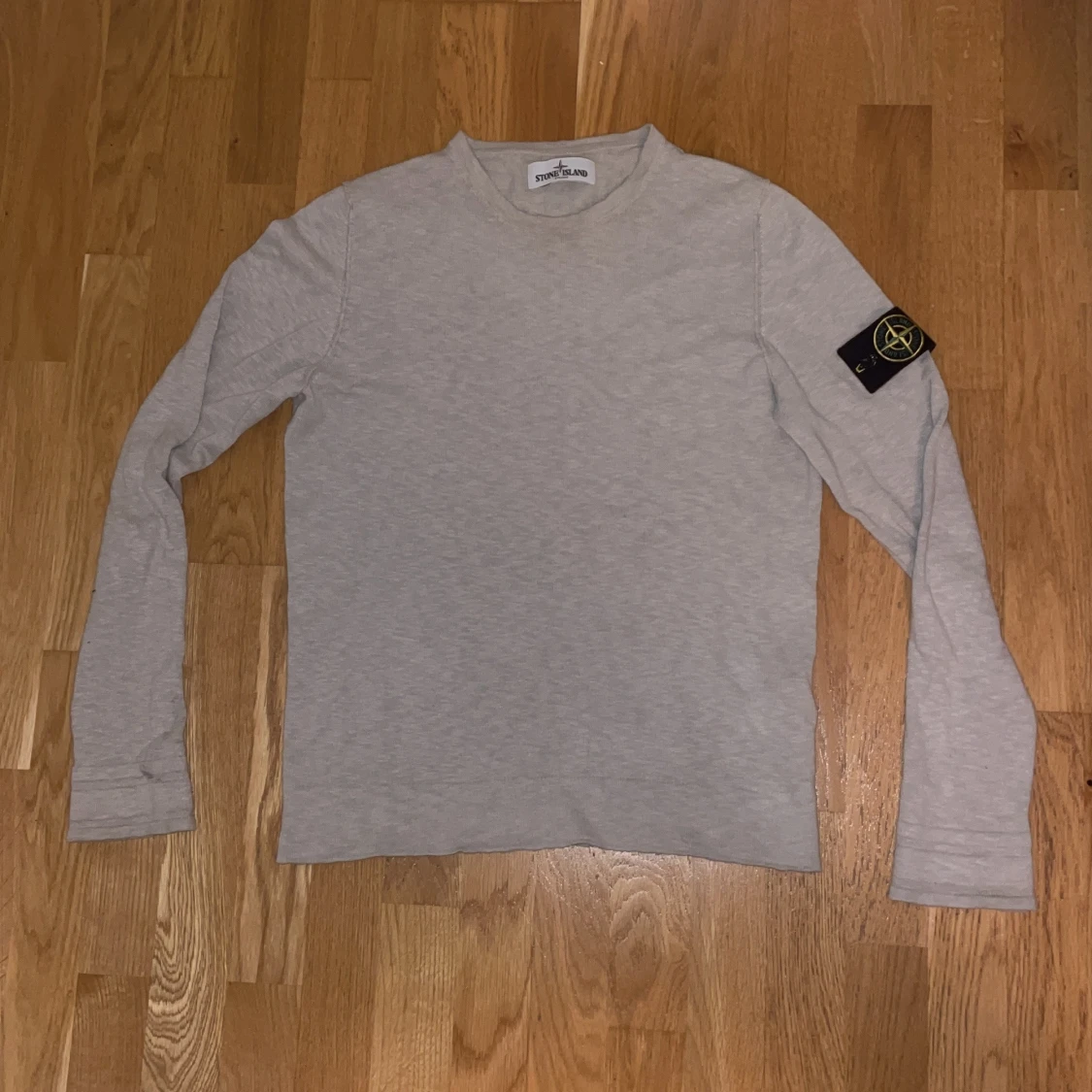 Beige långärmad tröja Stone Island