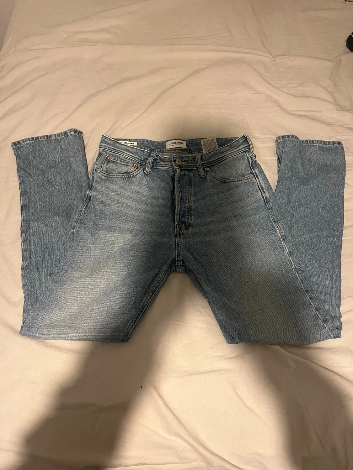 Jack & Jones Relaxed Chris ljusblå jeans