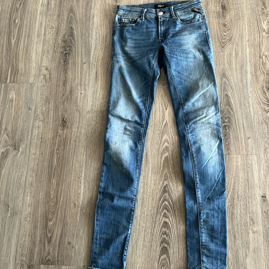 Replay Anbass skinny jeans blå - 1
