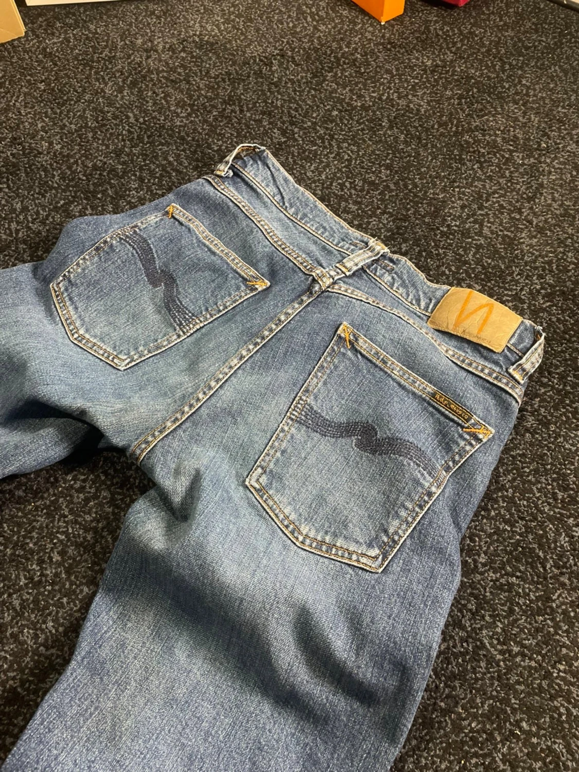 Nudie Jeans ljusblå jeans W30 L30 - 2