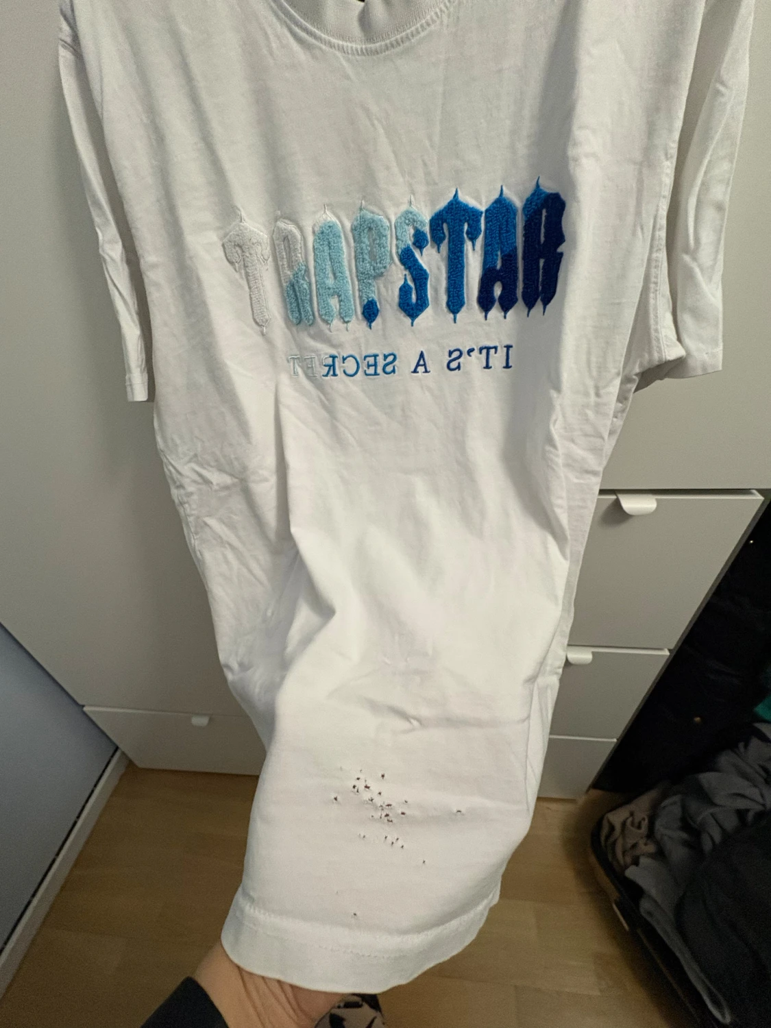 Trapstar t-shirt med blått  - 4