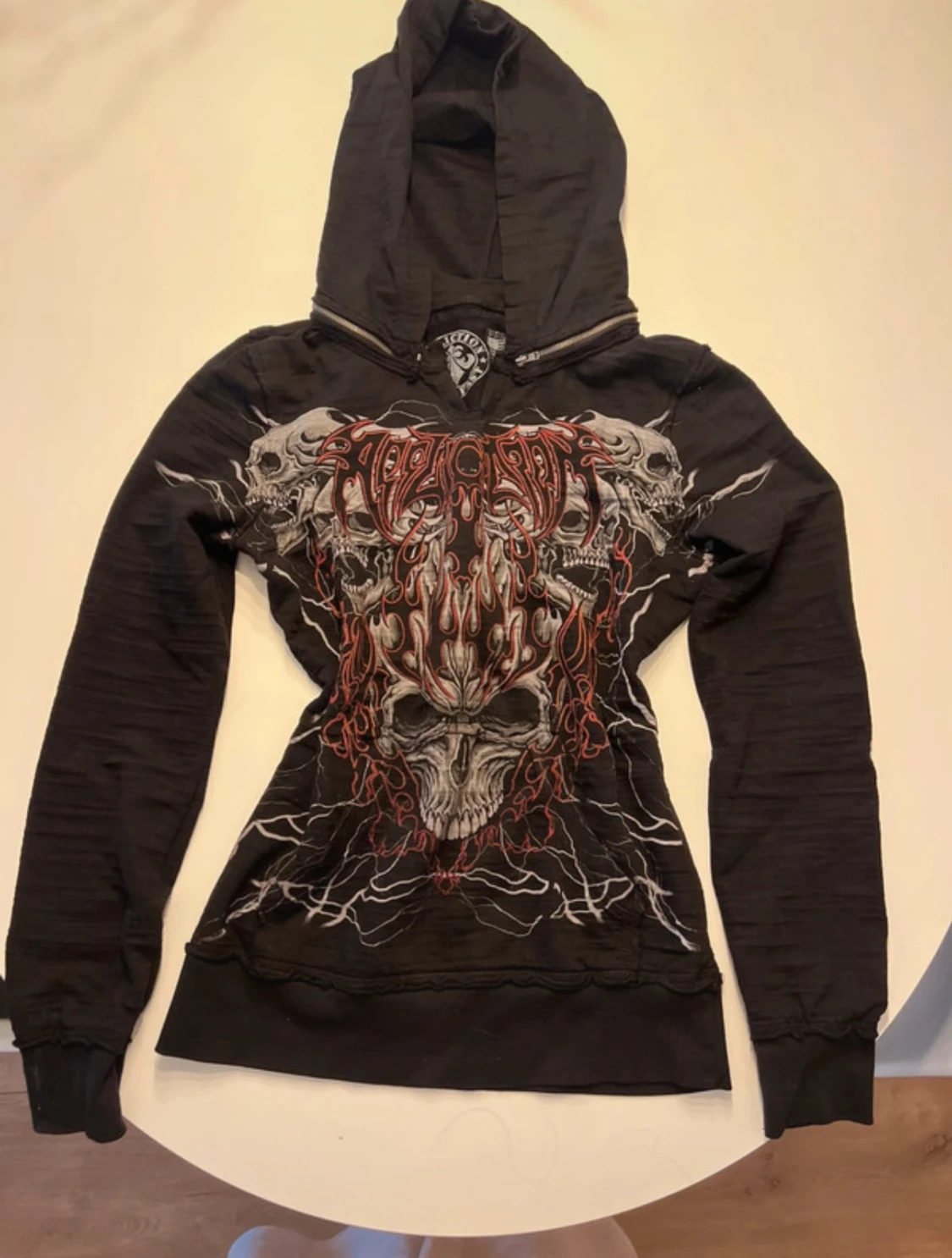 y2k vintage punk hoodie (tight fit)