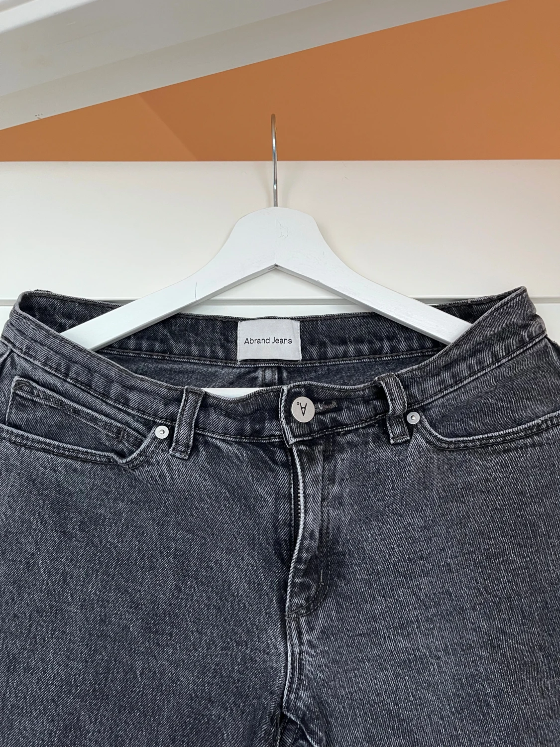 Svarta boot jeans från Abrand - 2