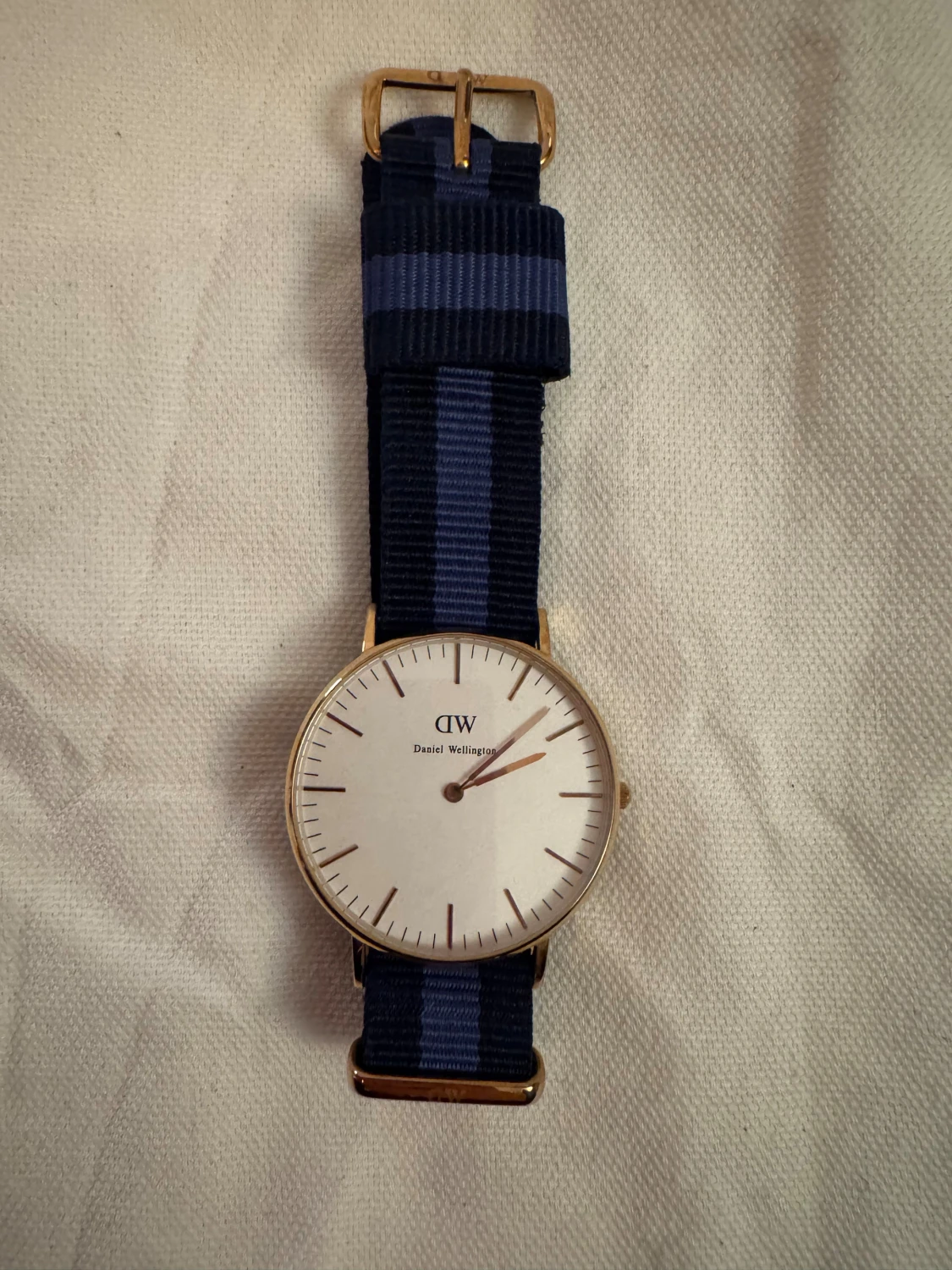 Daniel Wellington klocka med randiga band - 2