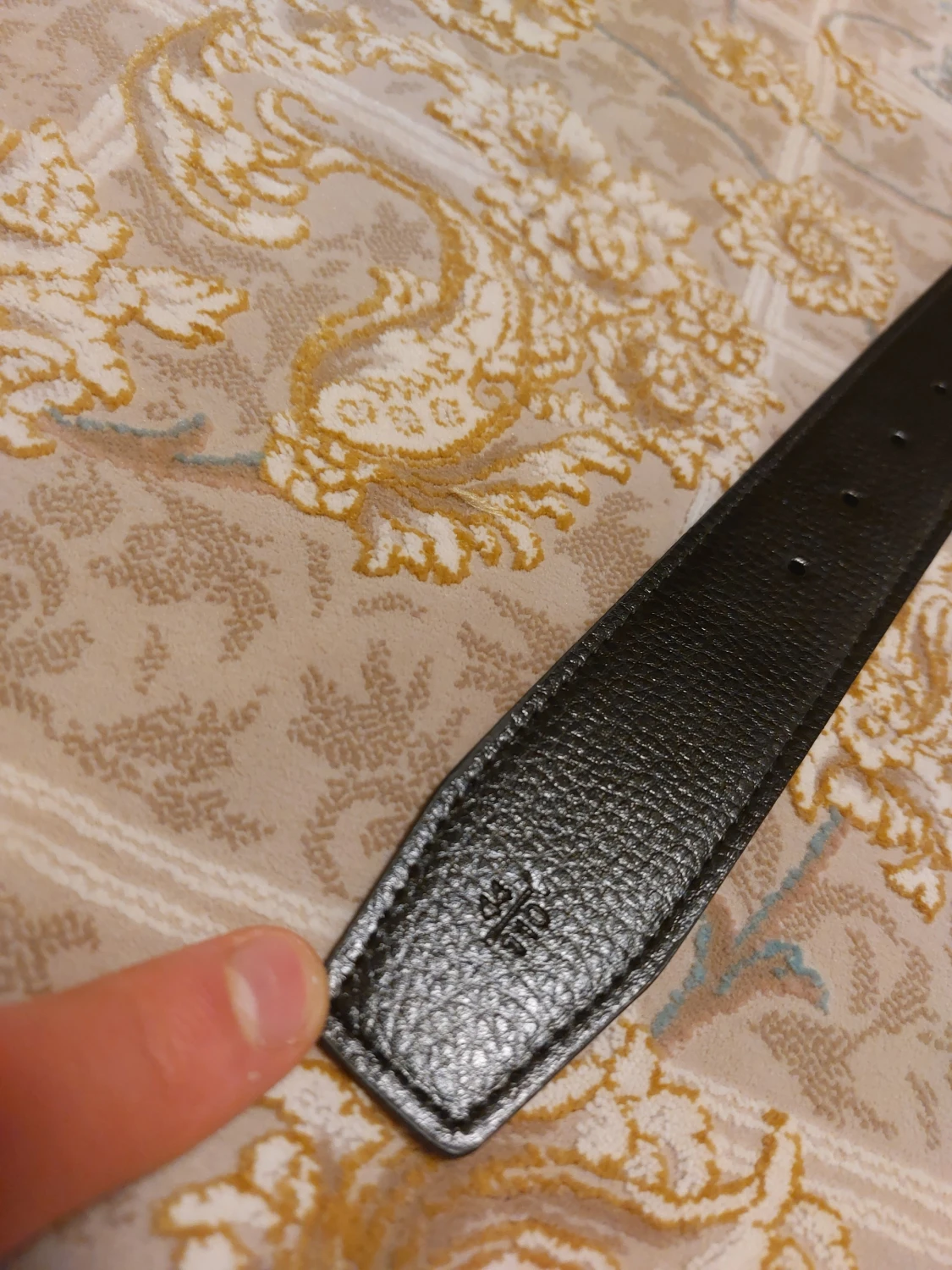 H Bälte Svart 110cm - 3