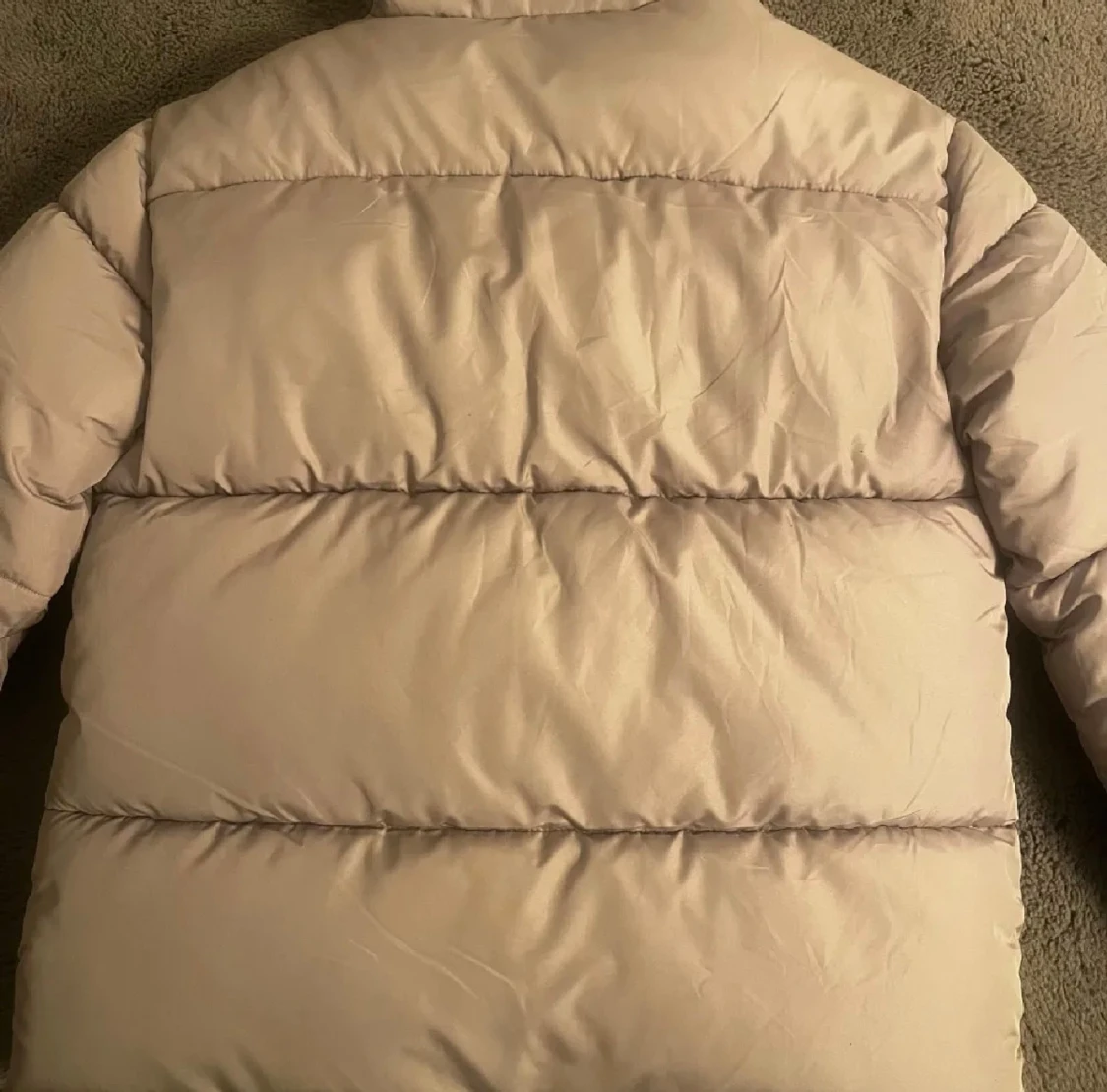 Beige pufferjacka  - 3