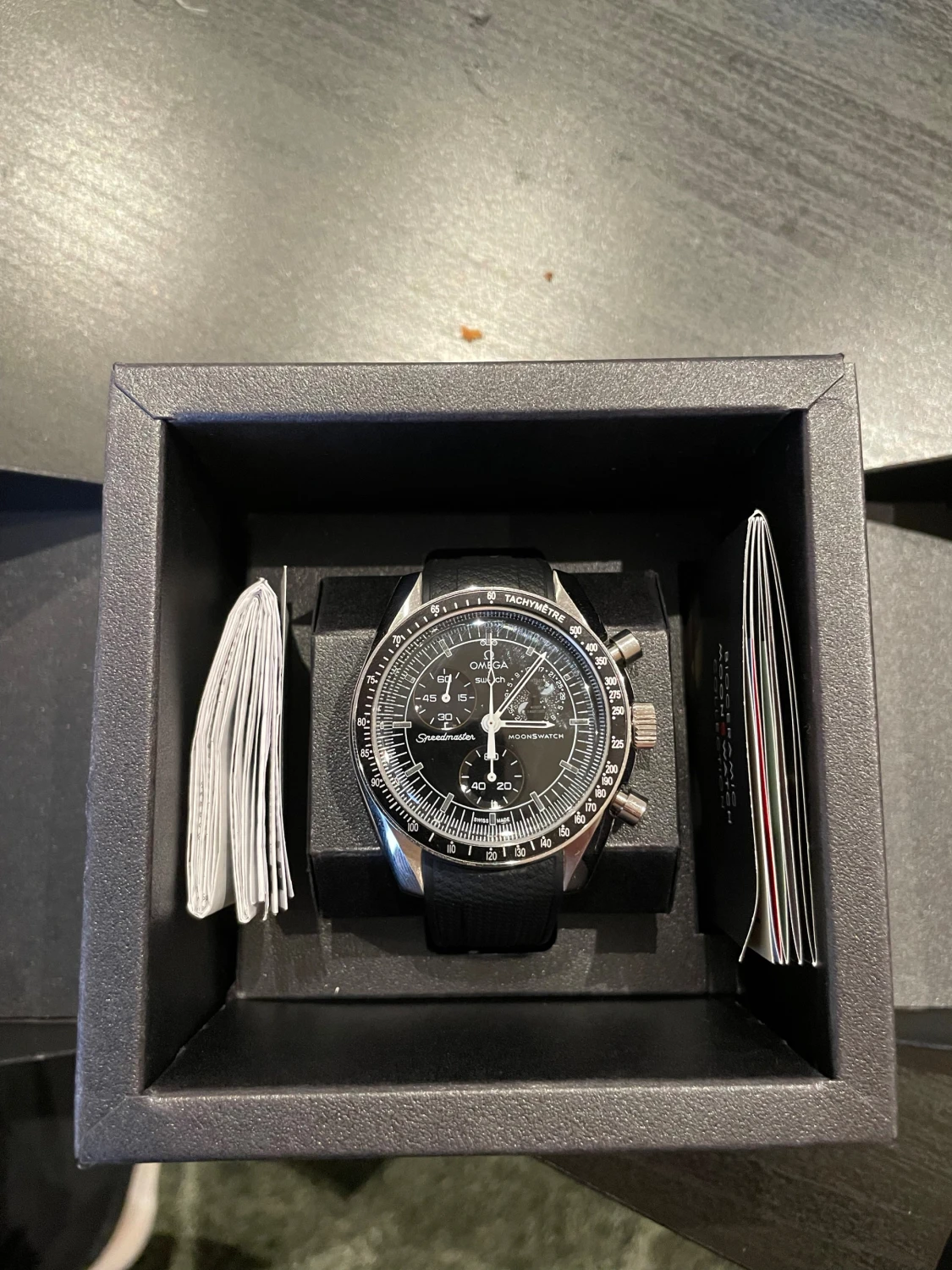 Omega x Swatch Moonswatch Mod