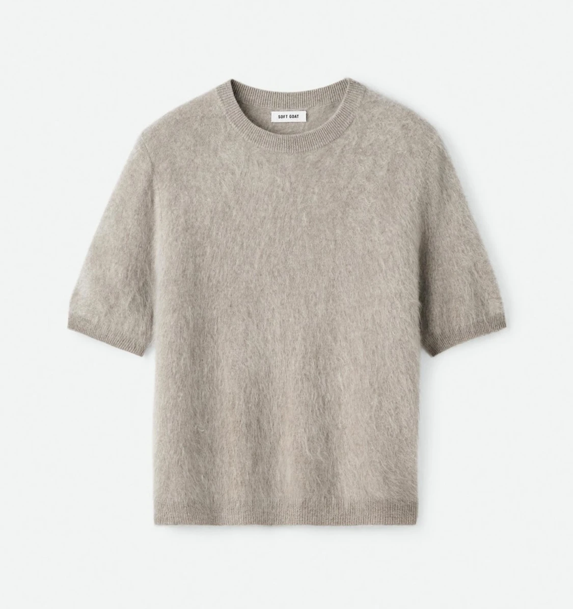 Beige kashmirtröja från Soft Goat