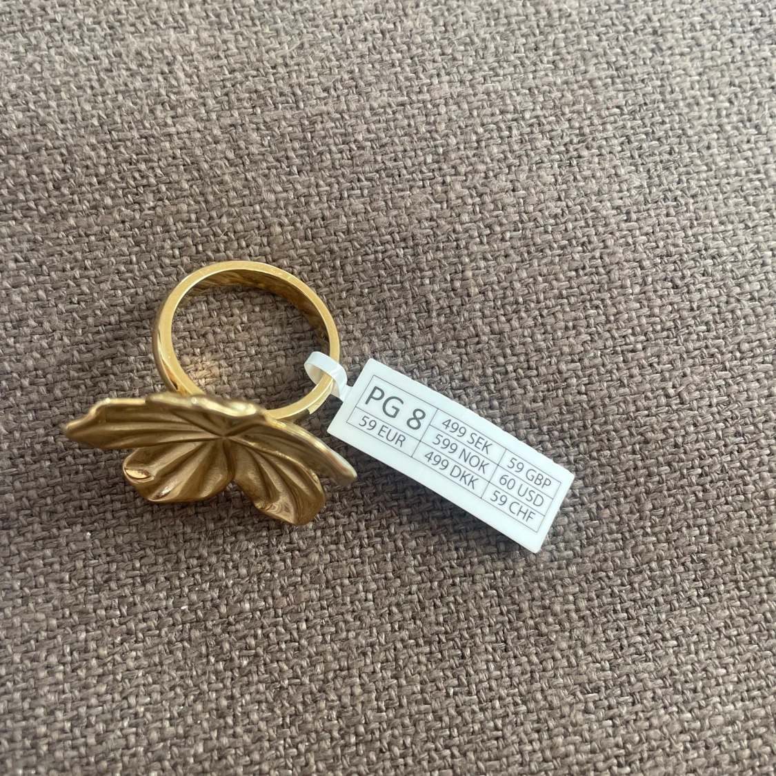 Guldring från Edblad - 1