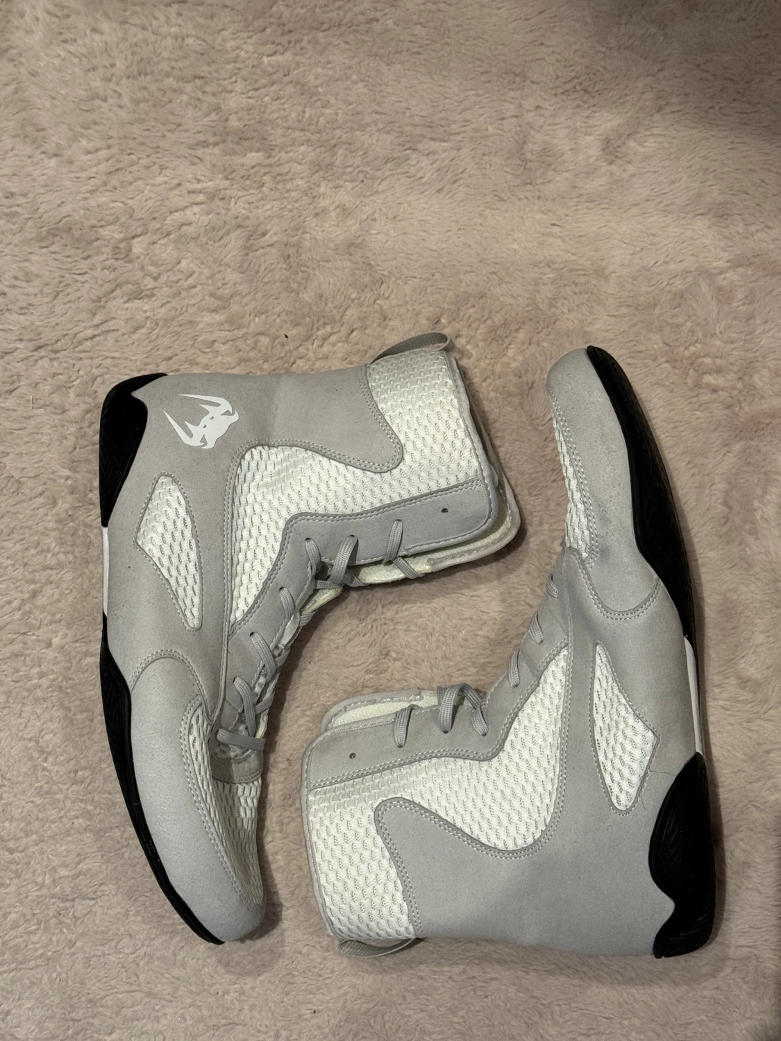 Venum vita boxningsskor med mesh - 1