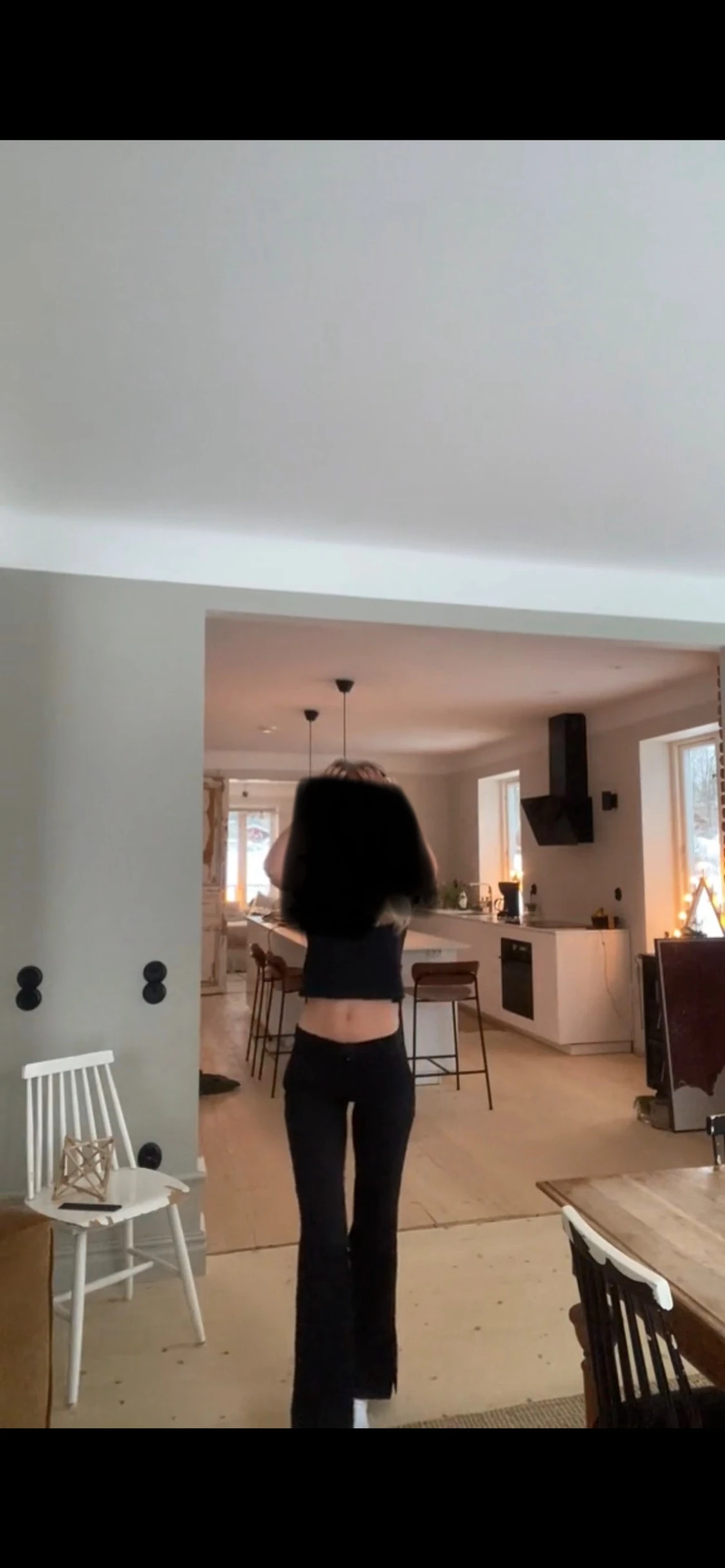 Lågmidjade kostymbyxor  - 2