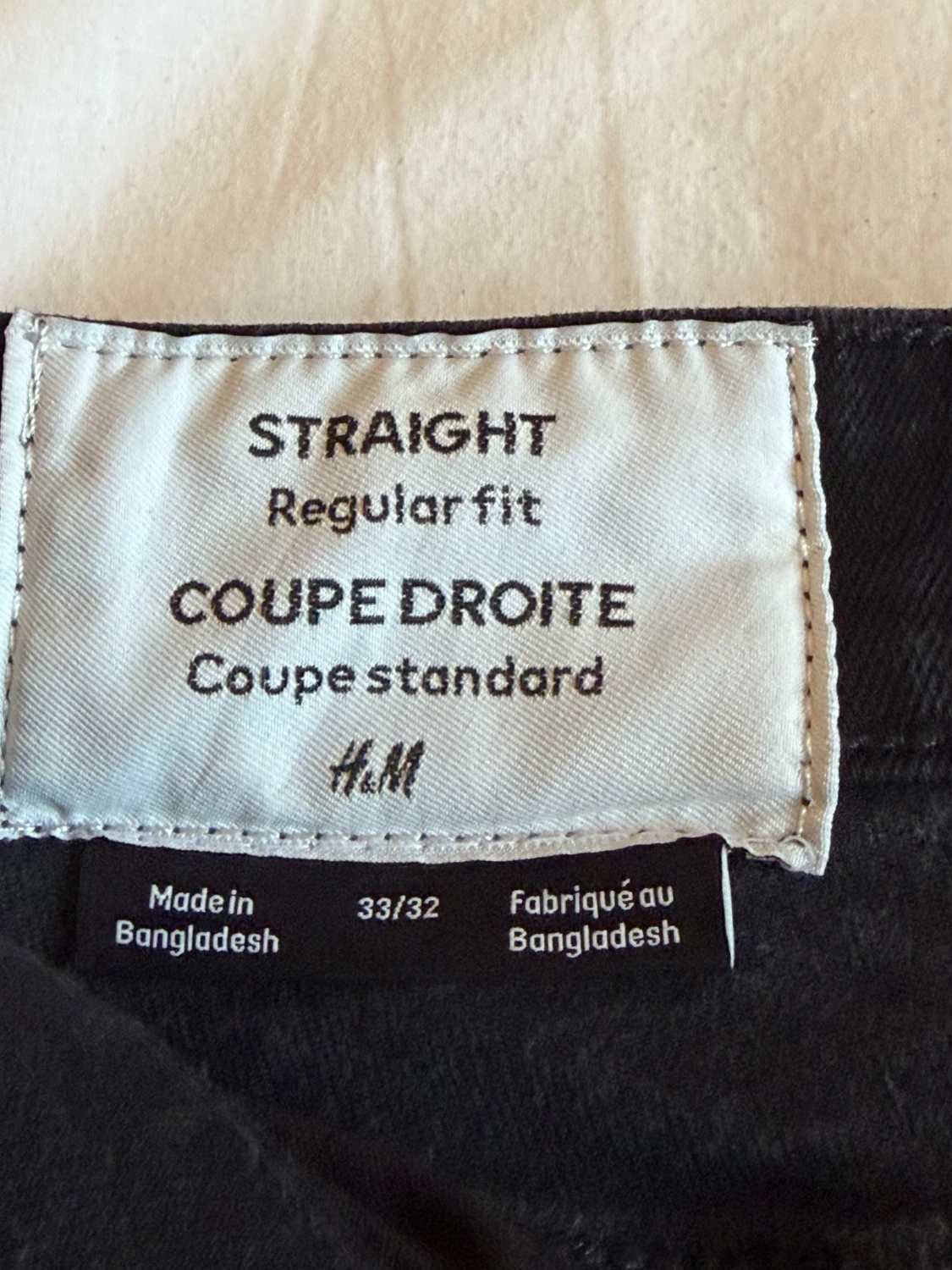 Svarta straight jeans från H&M - 2