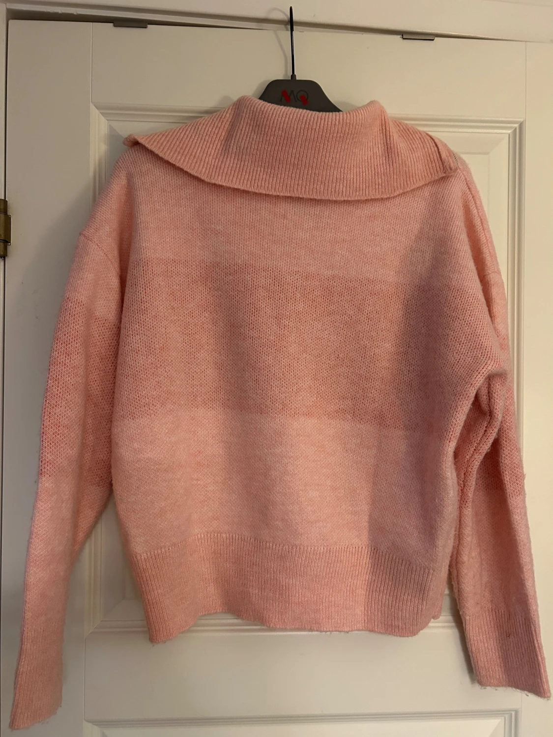 Nyskick Rosa stickad half zip-tröja från Pieces / Nelly  Stl xs  - 4
