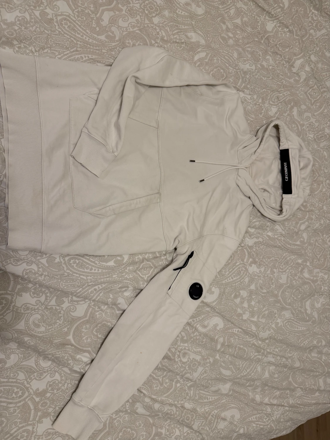 CP company hoodie vit  - 1