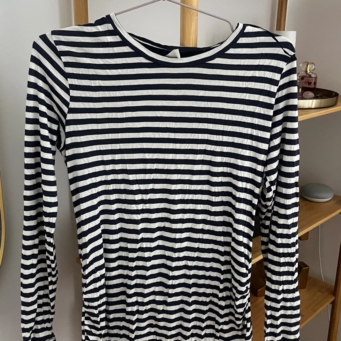 Randig långärmad tröja i bomull - 3