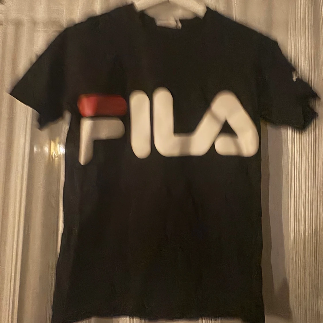 Svart FILA t-shirt med stor logga