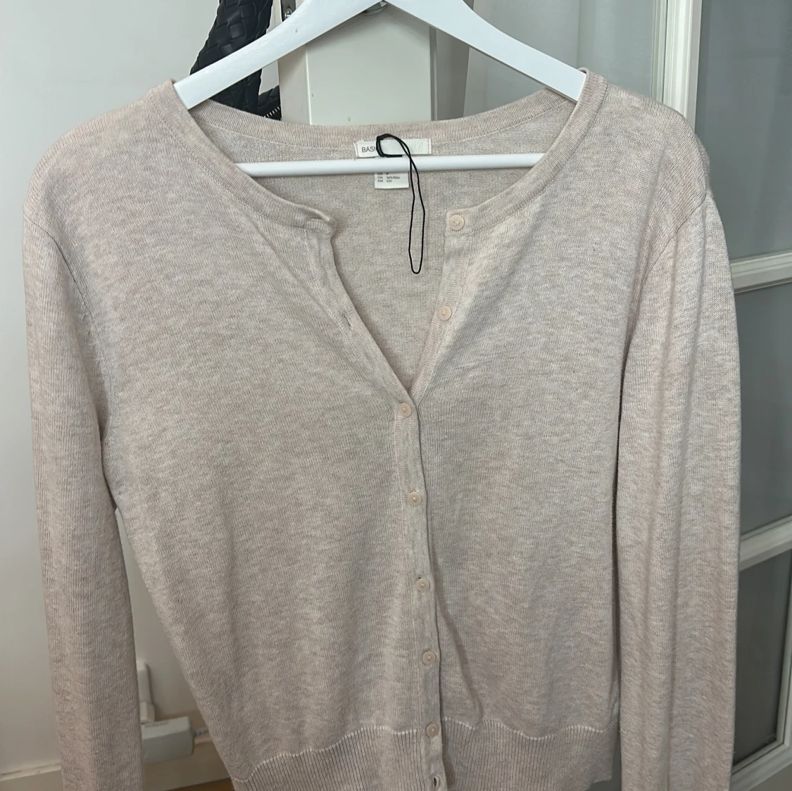 Jätte fin ljusrosa kofta