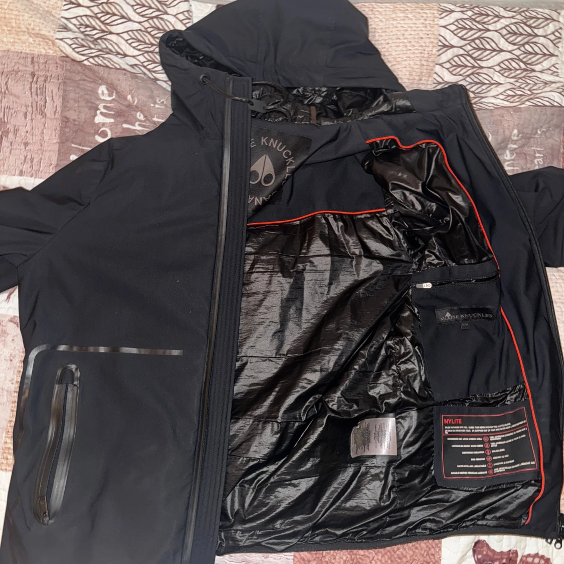 Svart vindjacka Moose Knuckles - 2