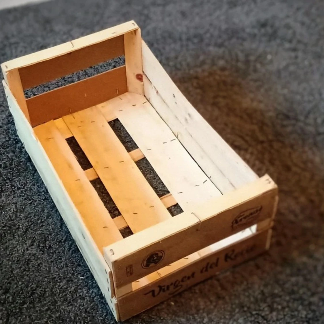 Snygg vintage låda i trä. - 3