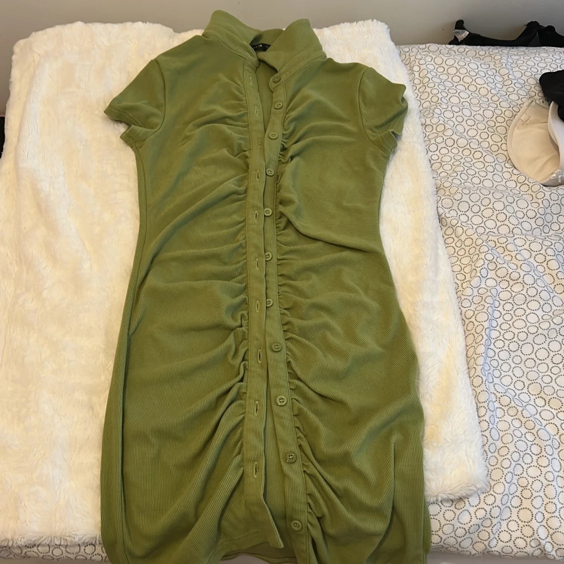 Grön kortklänning från SHEIN