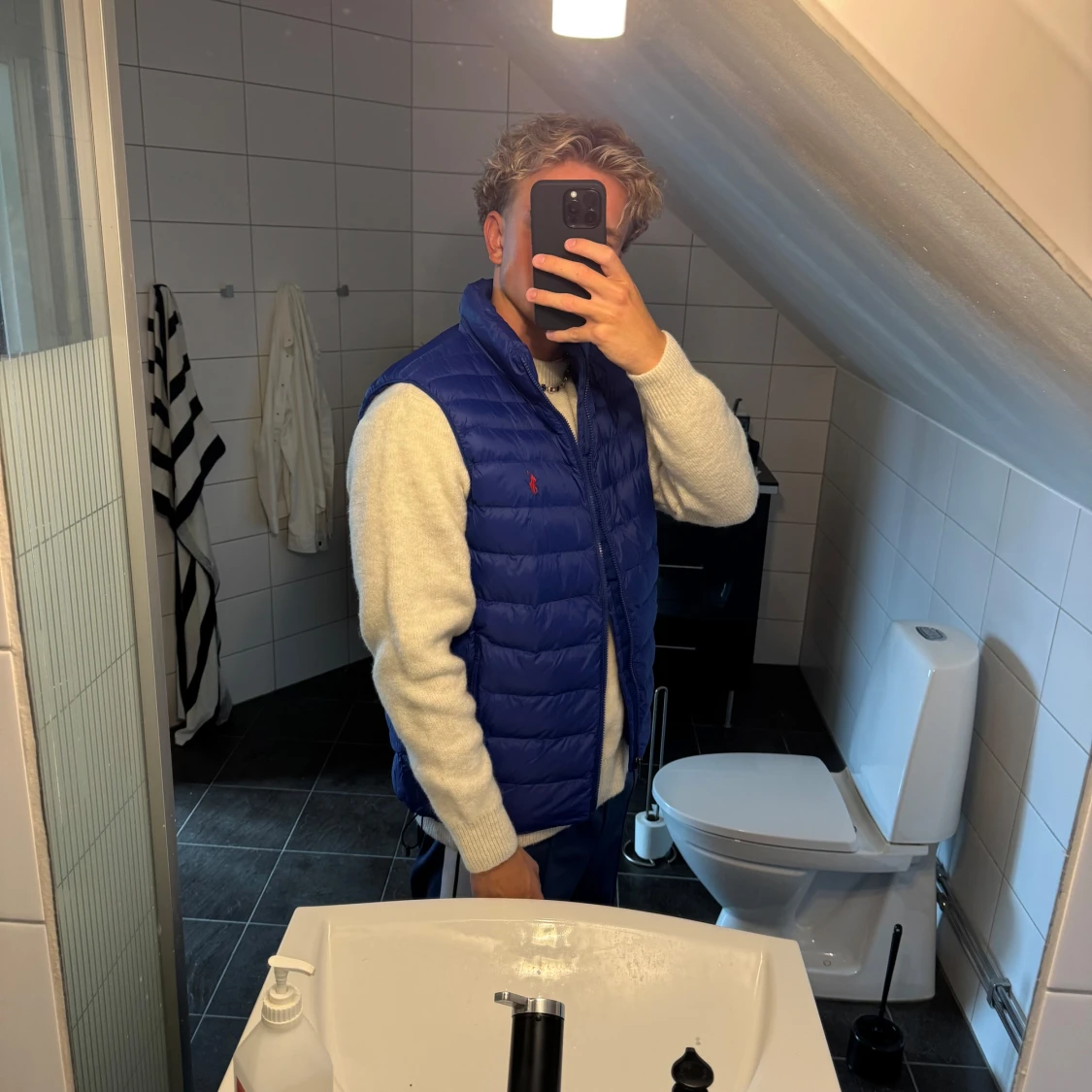 Blå dunväst från Polo Ralph Lauren - 1