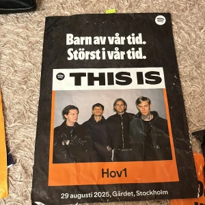 Svart Hov1 affisch  - Skick-se bild