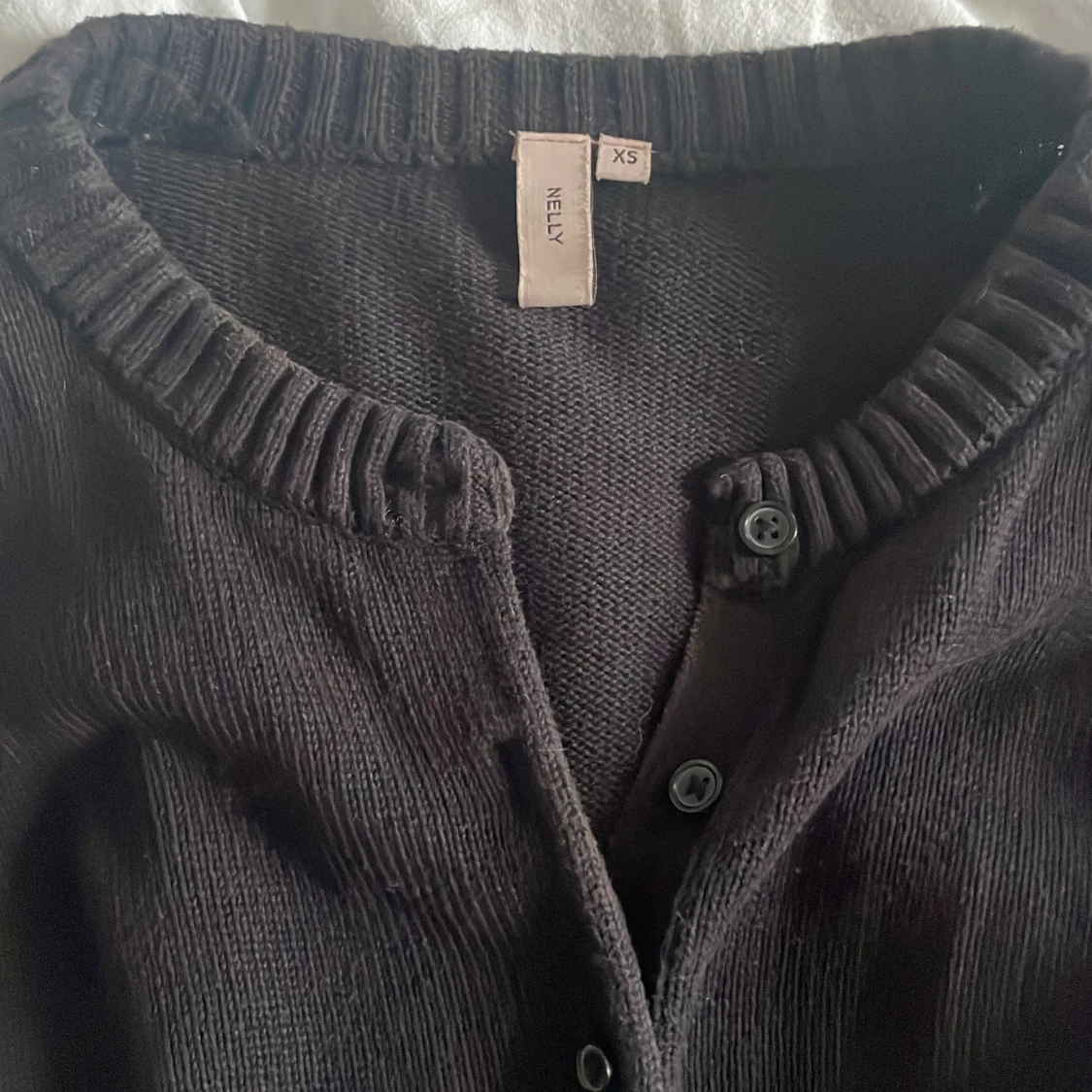 Kort svart kofta - 2